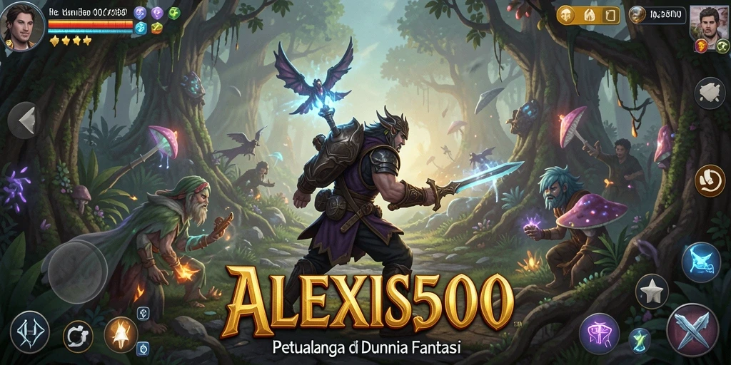 Tampilan gameplay ALEXIS500 yang menegangkan dan penuh aksi.