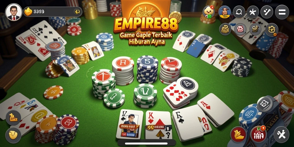 Gameplay seru EMPIRE88 yang menghadirkan kesenangan Gaple.