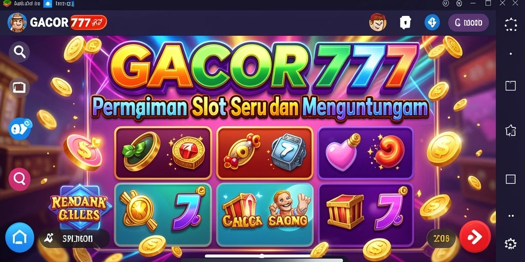 Tampilan menarik dari gameplay GACOR777 dengan slot yang menantang.