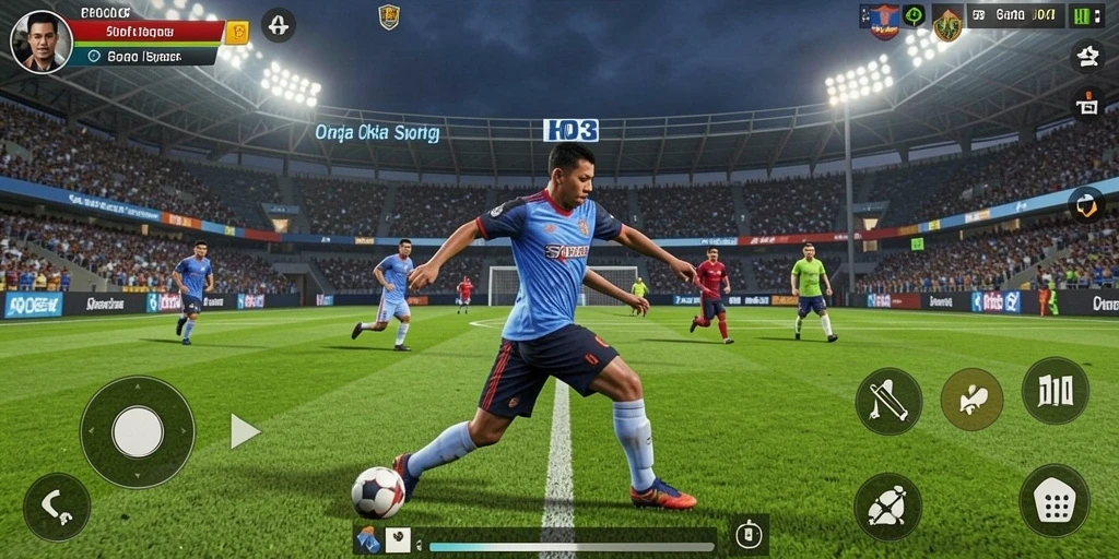 Tampilan gameplay H03 yang menegangkan dan penuh aksi.