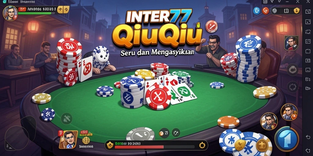 Gameplay QiuQiu yang seru dan penuh strategi.