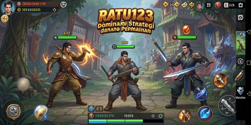 Tangkapan layar menunjukkan gameplay strategi yang mendebarkan.