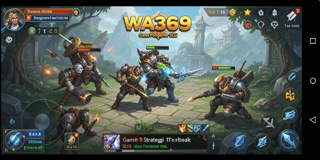 Tampilan gameplay menarik dalam game SLG WA369.